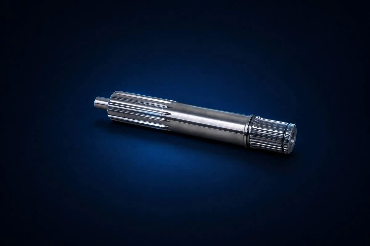 Gear Shafts & Spline manufactured by GlobalXGears